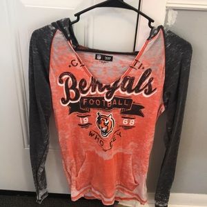 Cincinnati Bengals Long Sleeve with hood